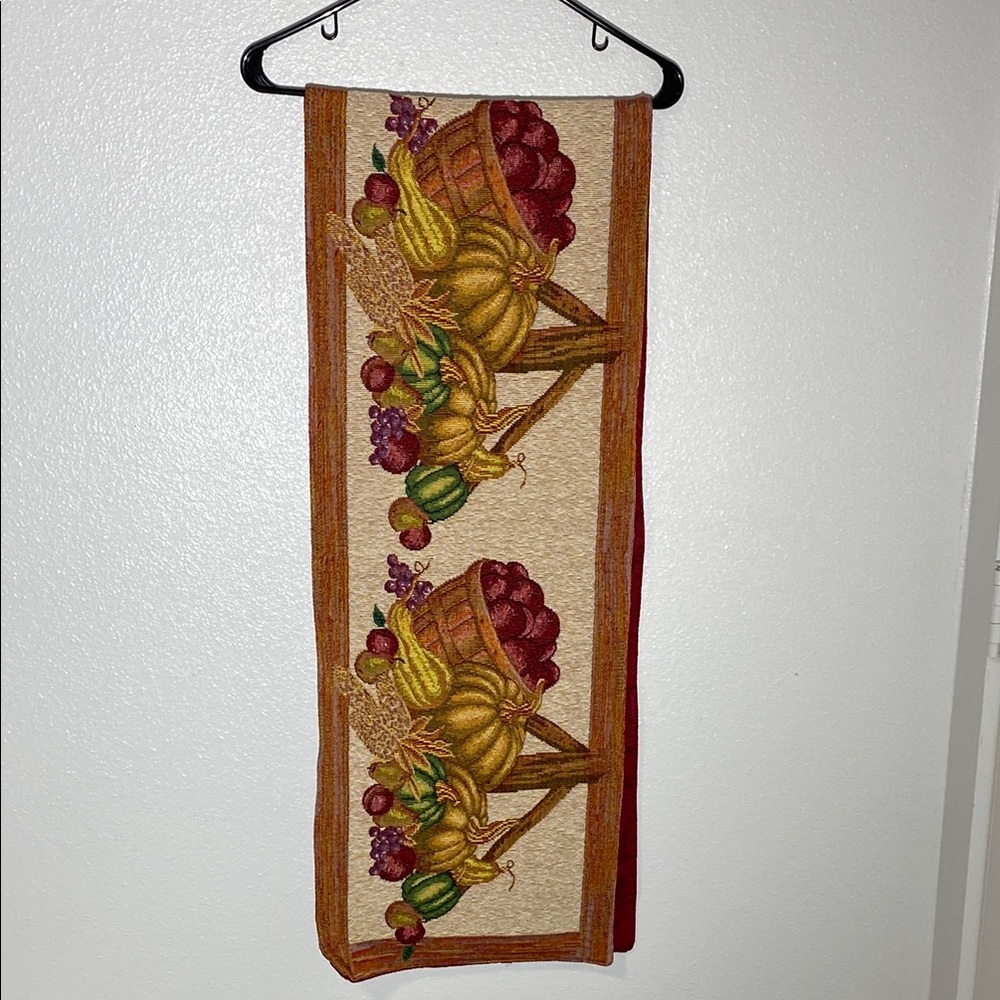 Table Runner Harvest Fruit